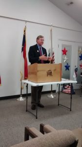 Ted Alexander at 10th District Meeting 2016